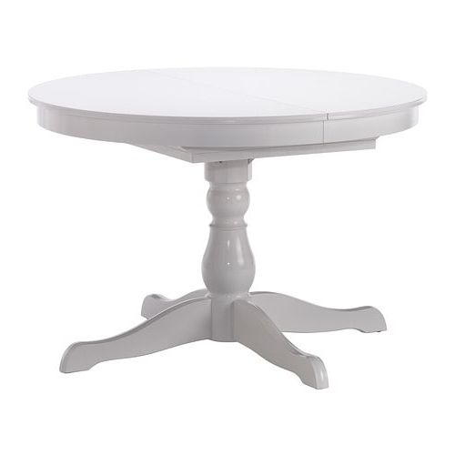Recent Ingatorp Extendable Table – Ikea With Caira Extension Pedestal Dining Tables (Photo 11 of 20)