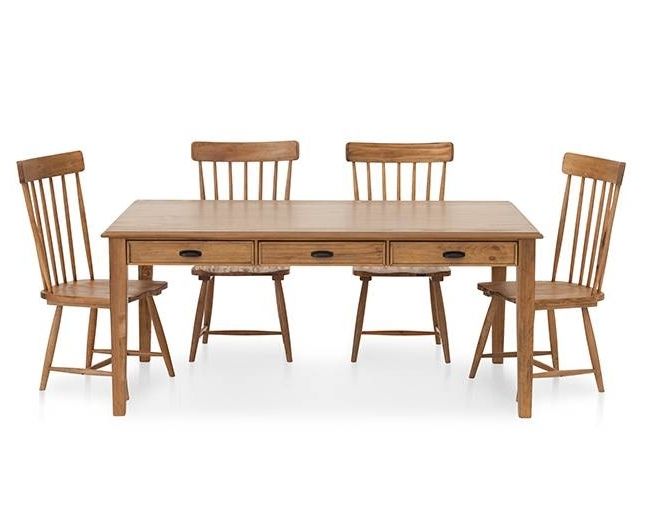 Recent Magnolia Home Farmhouse Counter Height Table – Furniture Row Regarding Magnolia Home Taper Turned Jo's White Gathering Tables (View 11 of 20)