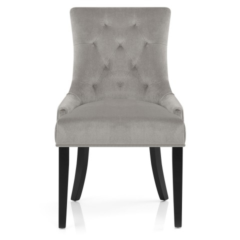 Recent Newbury Dining Chair Grey Velvet – Atlantic Shopping In Grey Dining Chairs (Photo 9 of 20)