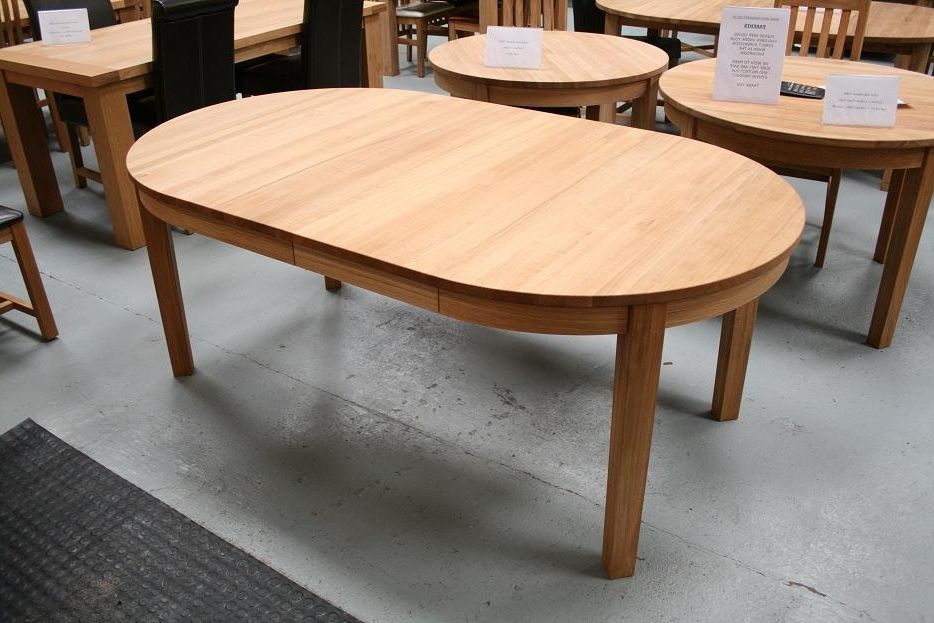 Round Dining Tables Extends To Oval For Well Liked Round Dining Table (Photo 1 of 20)