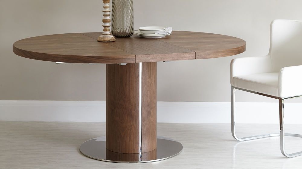 Round Extendable Dining Table Design (Photo 4 of 20)