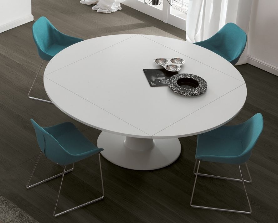 Round Extending Dining Tables (View 9 of 20)