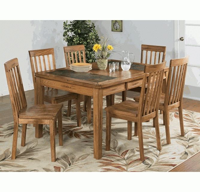 Rustic Oak Dining Table Set, Oak Table And Oak Dining Table In 2017 Oak Dining Tables With 6 Chairs (View 20 of 20)