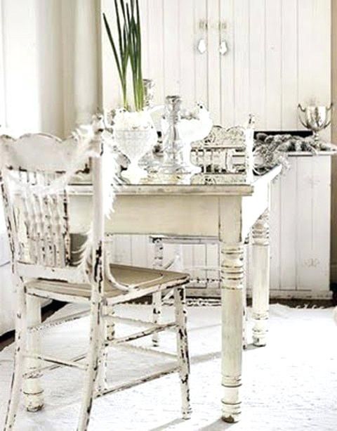 Shabby Chic Dining Sets Shabby Chic Dining Rooms – Collierotary (View 13 of 20)