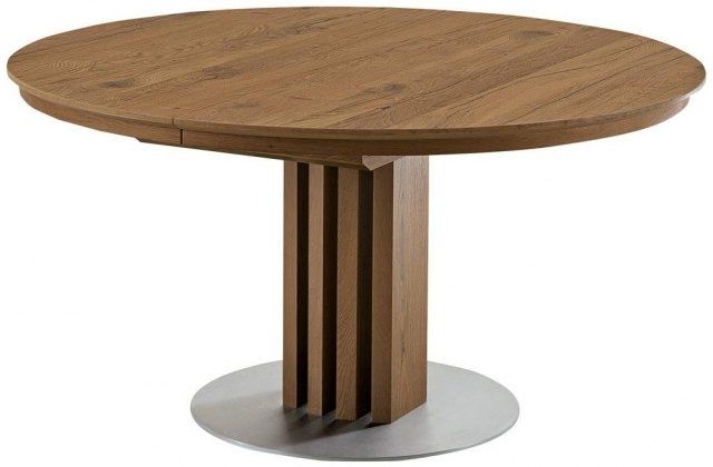Small Extending Dining Tables With Regard To Most Recent Venjakob Et204 Small Extending Dining Table – Hampton & Mcmurray (View 5 of 20)