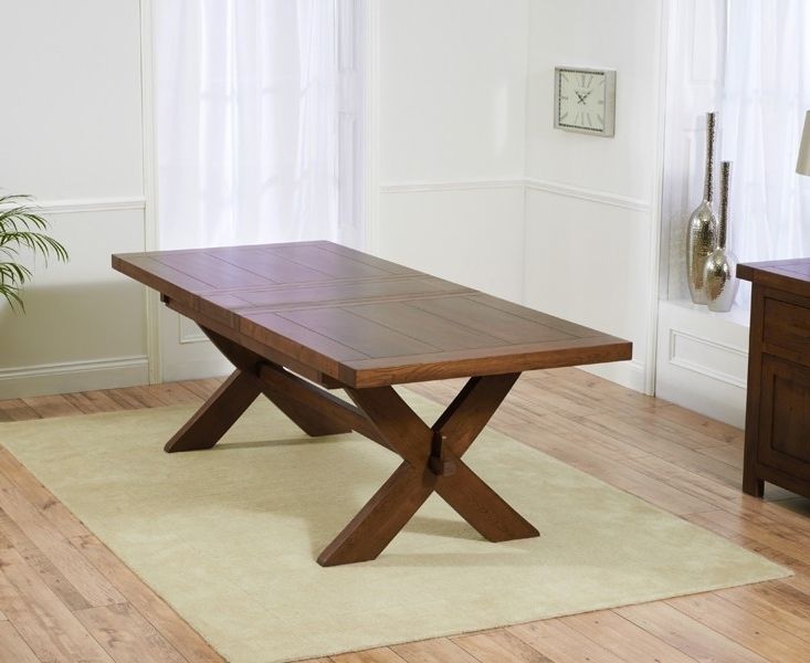 Solid Dark Wood Dining Tables In Well Known Extending Dining Tables – Solid Wood Tables – Extending Oak Tables (View 14 of 20)