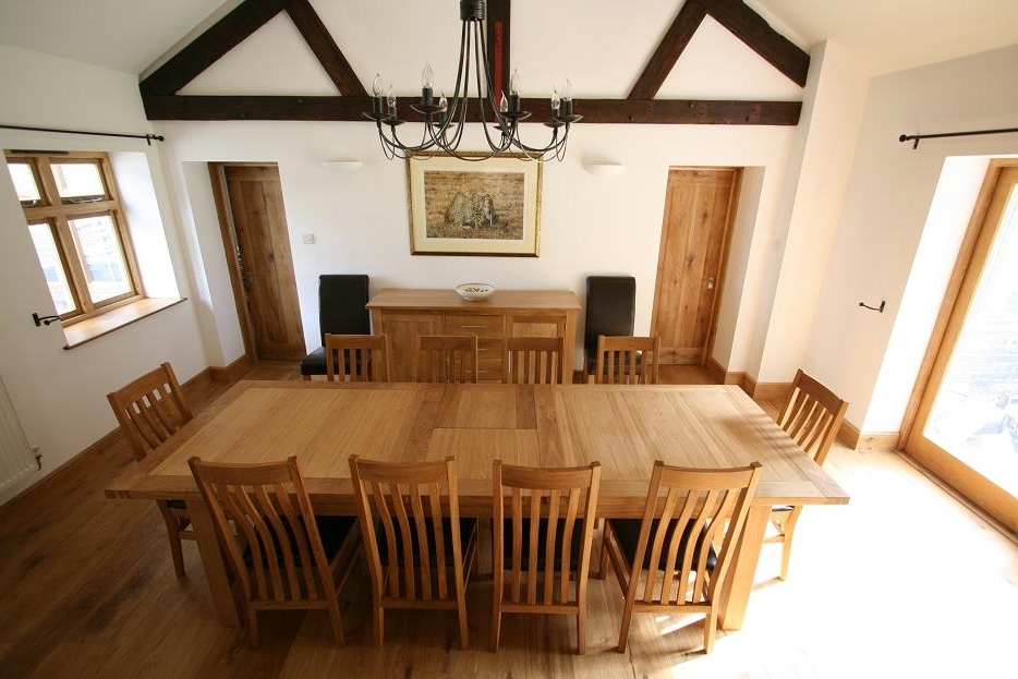 Solid Oak Dining Table Sets Regarding Oak Furniture Dining Sets (Photo 7 of 20)