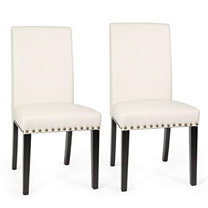 Stylish Dining Chairs With Regard To 2017 Amazon – Barton Medium Size Leather Stylish Dining Chair (View 4 of 20)