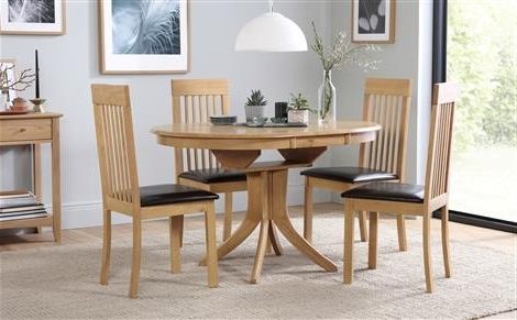 The Different Types Of Dining Table And Chairs – Home Decor Ideas Throughout 2018 Round Extendable Dining Tables And Chairs (View 8 of 20)
