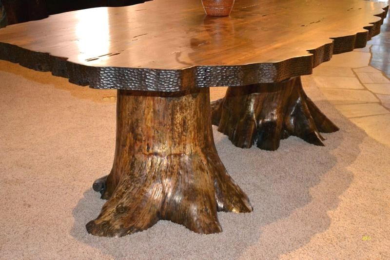 Tree Dining Tables Pertaining To 2017 Tree Root Dining Table Unique Dining Table Tree Stump Dining Table (View 19 of 20)