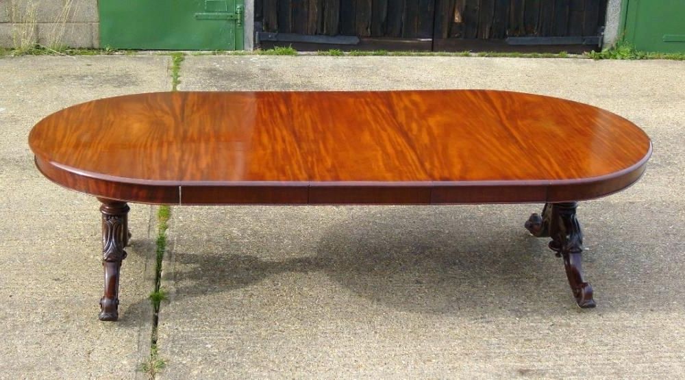 Trendy 14 Seater Dining Table Used Quality Large Original Antique Mahogany Within Extending Dining Tables With 14 Seats (View 11 of 20)