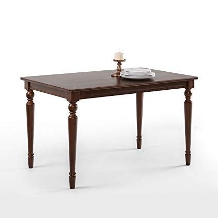 Trendy Bordeaux Dining Tables For Amazon – Zinus Bordeaux Wood Dining Table / Table Only – Tables (Photo 9 of 20)