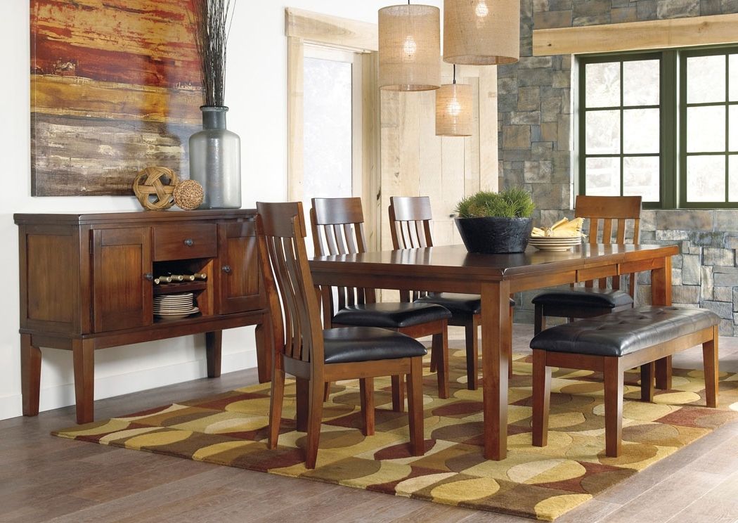 Trendy Select Imports Furniture And Decor Ralene Rectangular Extension With Craftsman 7 Piece Rectangle Extension Dining Sets With Side Chairs (Photo 7 of 20)