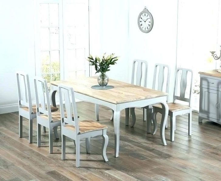 Trendy Shabby Chic Dining Chairs Furniture Room Uk Chair Covers Gray Set Inside Shabby Chic Dining Chairs (View 20 of 20)