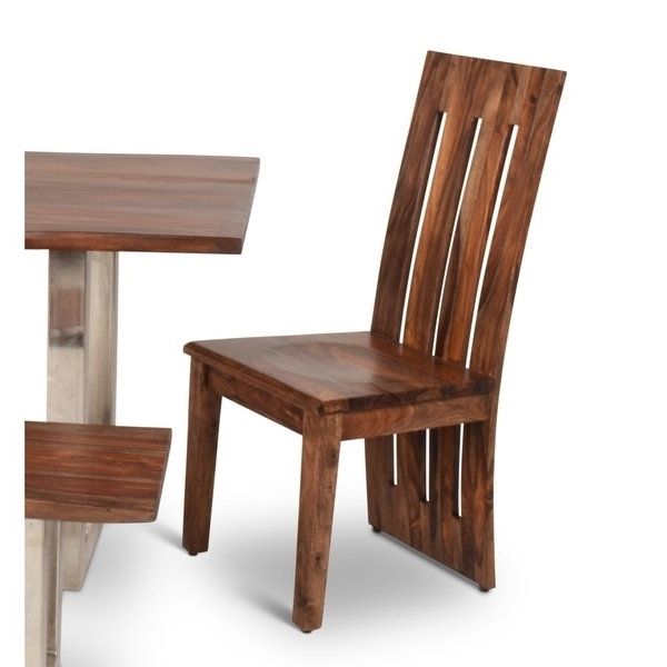 Trendy Shop Rania Sheesham Wood Dining Chairs (set Of 2)greyson Living With Sheesham Dining Chairs (View 1 of 20)