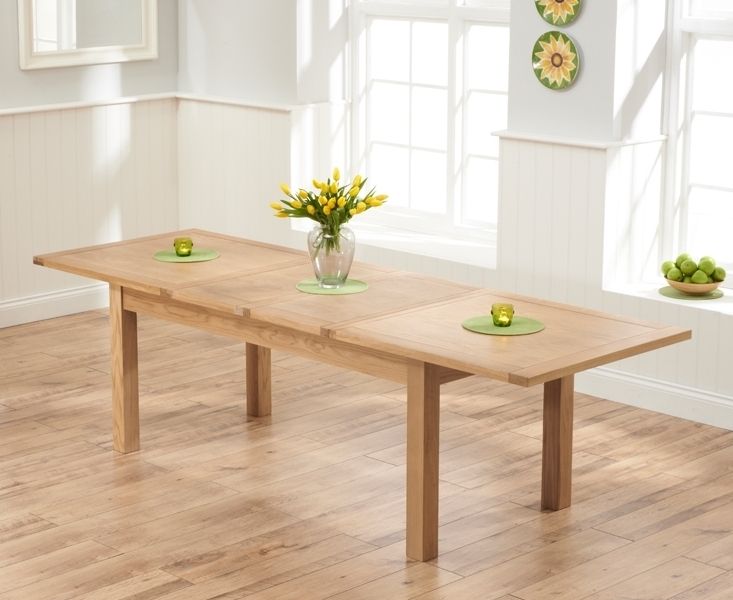 Udine Solid Oak 180cm Extending Dining Set With 6 Barrow Plum Fabric Intended For Fashionable Oak Extending Dining Sets (View 3 of 20)