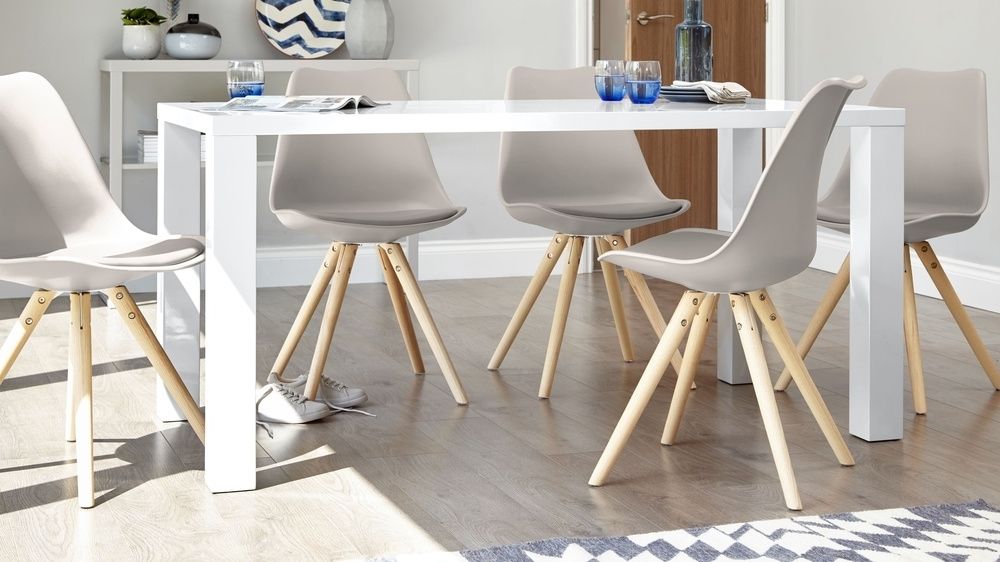 Uk Inside Latest White Gloss Dining Tables Sets (View 10 of 20)
