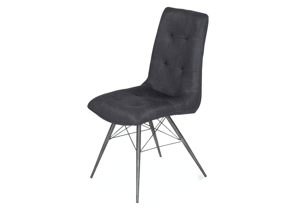Vintage Dining Chair Style Black Leatherette Metal Living Furniture Throughout Newest Dining Chairs Ebay (Photo 12 of 20)