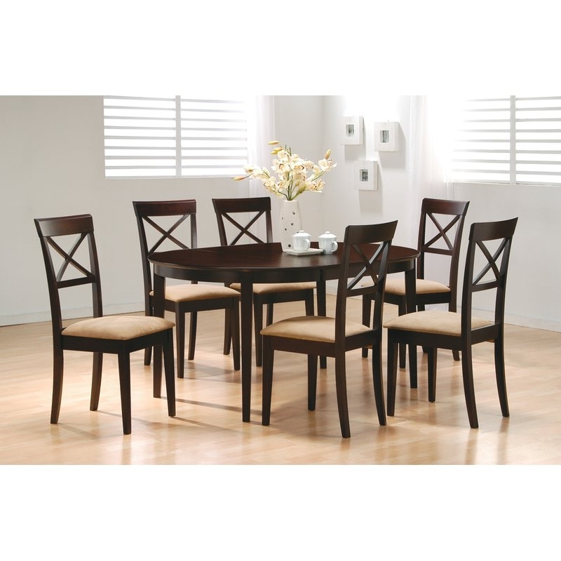 Featured Photo of 2024 Best of Crawford 7 Piece Rectangle Dining Sets