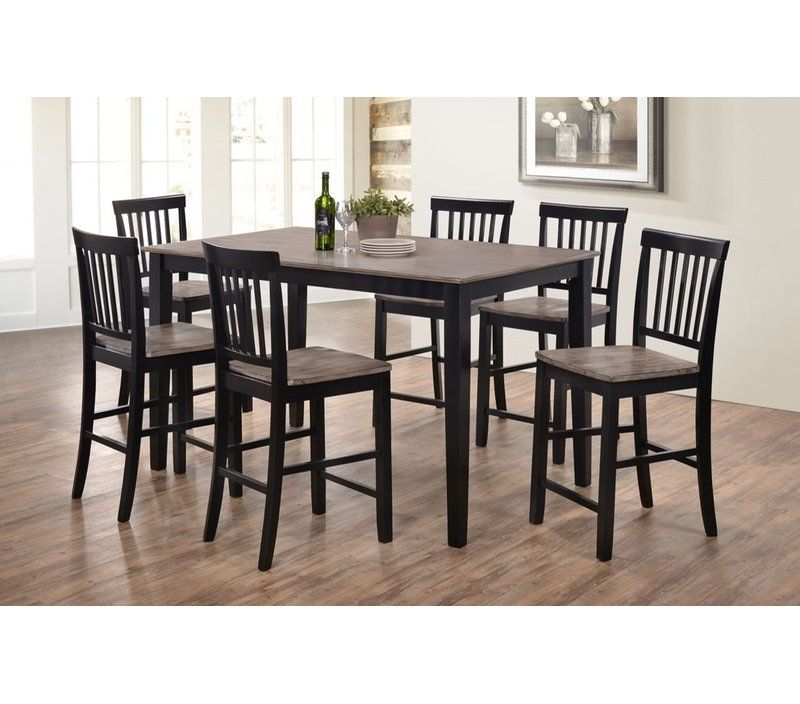 Wayfair Regarding Candice Ii 7 Piece Extension Rectangular Dining Sets With Uph Side Chairs (Photo 2 of 20)