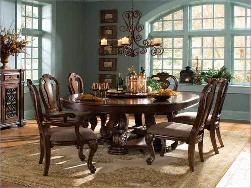 Best 20+ of 8 Seater Round Dining Table and Chairs