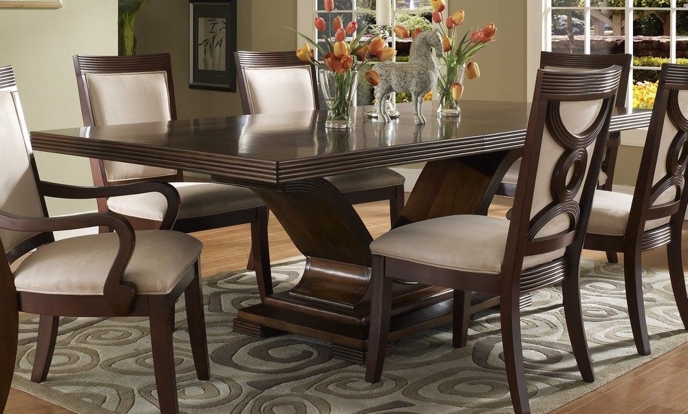 Featured Photo of  Best 20+ of Solid Dark Wood Dining Tables