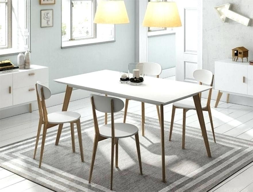 Well Known Dining Tables With White Legs And Wooden Top Inside Dining Table White Legs Wooden Top Kitchen Table White Legs Wood Top (Photo 6 of 20)
