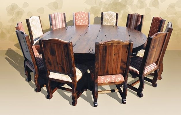 Well Known Huge Round Dining Tables Pertaining To Round Dining Room Table 1000 Ideas About Large Round Dining Table On (View 20 of 20)
