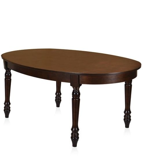 Well Known Isabella Dining Tables In Buy Isabella Six Seater Dining Table In Walnut Finish@home (View 13 of 20)