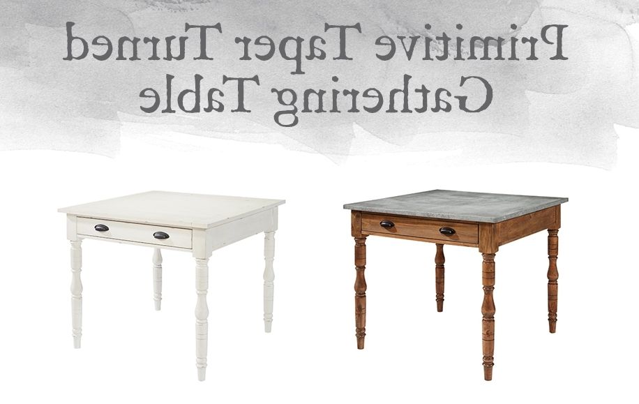 Well Known Magnolia Home Taper Turned Bench Gathering Tables With Zinc Top Pertaining To Magnolia Home Preview: Primitive Collection (View 11 of 20)