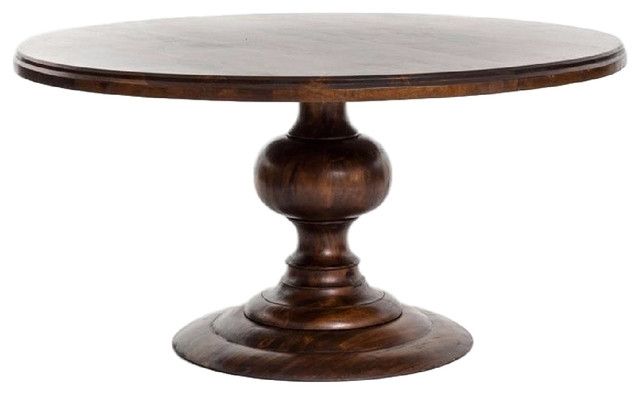 Well Known Magnolia Round Dining Table – Traditional – Dining Tables  The In Magnolia Home Top Tier Round Dining Tables (View 15 of 20)