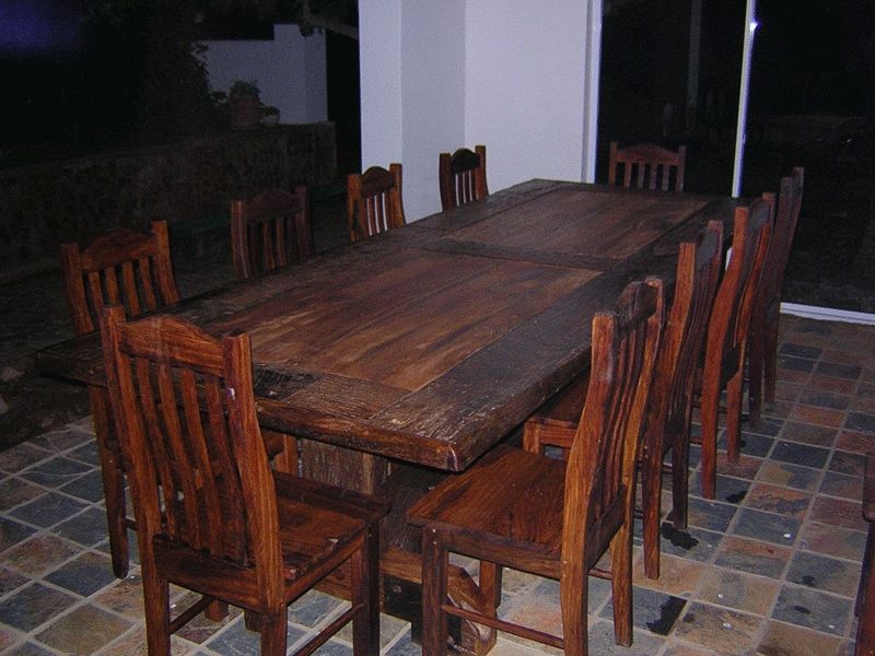 Well Known Railway Dining Tables Inside Reclaimed Railway Sleepers (View 12 of 20)