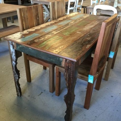 Well Known Reclaimed Wood Dining Table – Nadeau Nashville Throughout Cheap Reclaimed Wood Dining Tables (View 2 of 20)