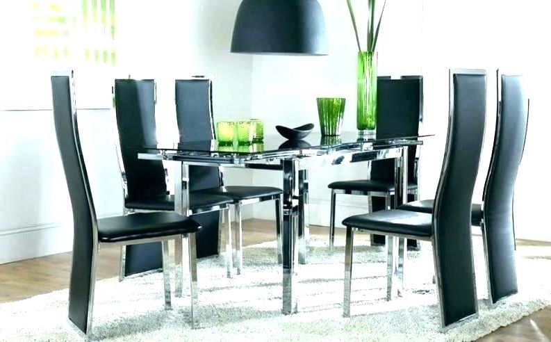 Well Known Round Glass Dining Table For 6 – Carpentry Solutions Pertaining To Glass Dining Tables 6 Chairs (View 5 of 20)
