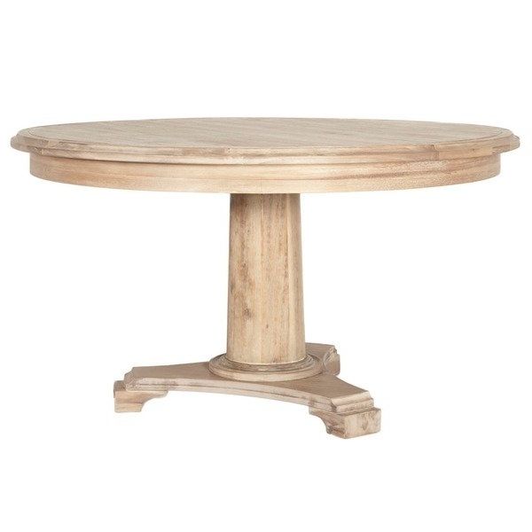 Well Known Shop Brittany Wood 54 Inch Round Dining Table – Free Shipping Today Inside Brittany Dining Tables (View 18 of 20)
