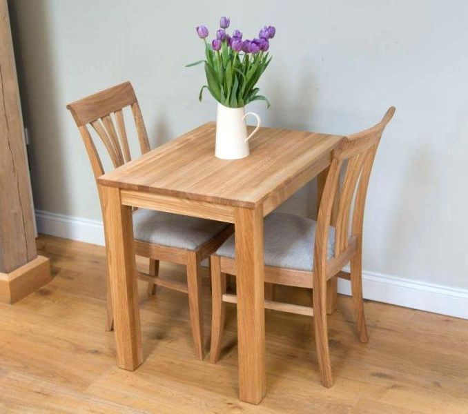 Well Liked 2 Seater Table – Cbodance With Regard To Two Seater Dining Tables And Chairs (Photo 9 of 20)