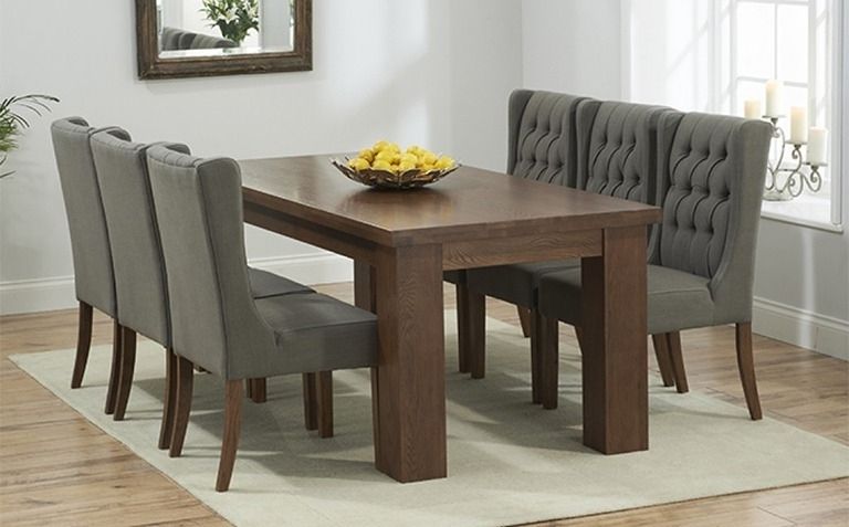 Well Liked Dark Solid Wood Dining Tables In Dark Wood Dining Table Sets (Photo 1 of 20)