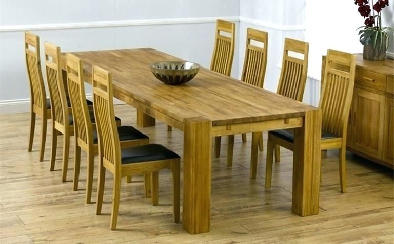 Well Liked Dining Tables For 8 Within Wood Round Dining Table For 8 – Modern Computer Desk Cosmeticdentist (Photo 19 of 20)