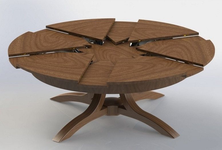 Well Liked Extendable Round Dining Tables With Regard To Expandable Round Dining Table – Tarato (Photo 5 of 20)