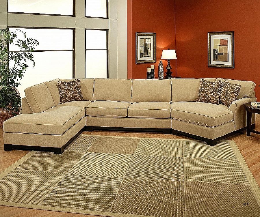 Well Liked Magnolia Home Homestead 3 Piece Sectionals By Joanna Gaines Regarding Sectional Sofas. Beautiful Sectional Sofas Houston Tx: Sectional (Photo 14 of 15)