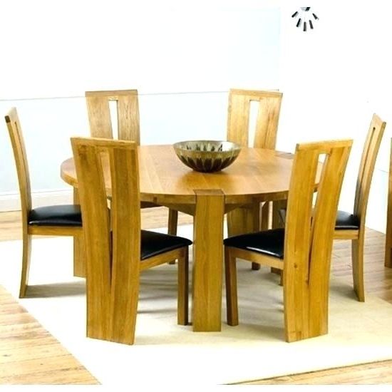Well Liked Six Seat Round Dining Table Round Glass Table Top Seating Inside 6 Seat Round Dining Tables (View 8 of 20)
