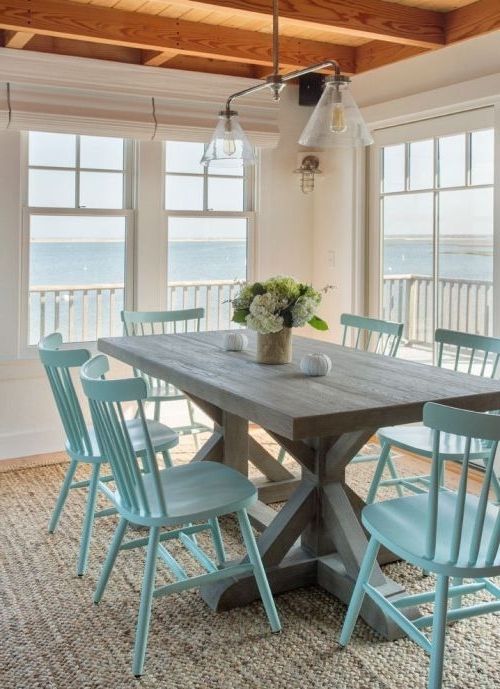 Featured Photo of 2024 Popular Coastal Dining Tables