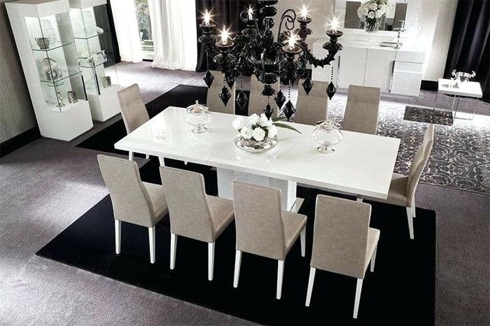 Widely Used 7. White Gloss Dining Room Table Cream High Gloss Dining Room Furniture Within White Gloss Dining Room Tables (Photo 15 of 20)