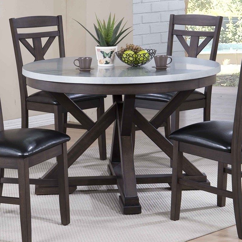 Widely Used Hamilton Dining Tables Pertaining To Hamilton Zinc Top Dining Table – Dining Room And Kitchen Furniture (View 7 of 20)