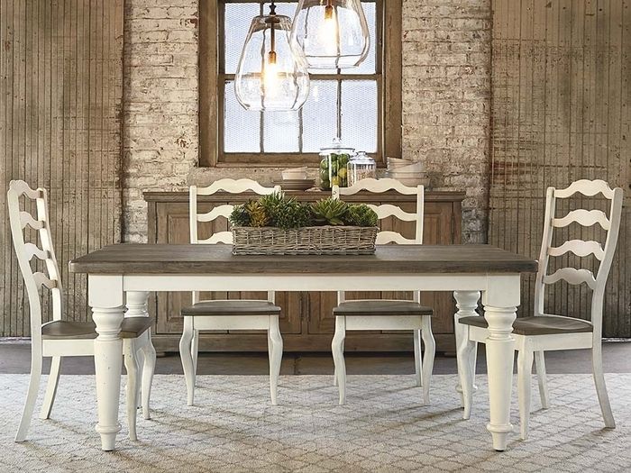 Wonderful 72 Dining Table On Benchmade Inch Farmhouse Solid Wood Throughout Recent Magnolia Home Keeping Dining Tables (View 17 of 20)