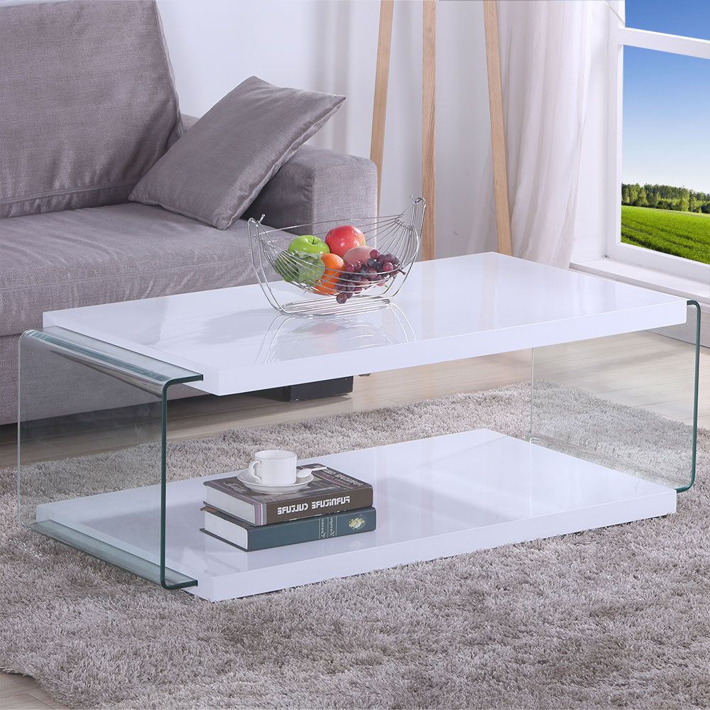 2017 Coffee Tables And Tv Stands Sets Pertaining To Livingroom Furniture Set High Gloss Tv Stand Unit Coffee Table (Photo 16 of 20)