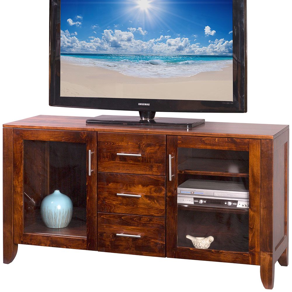 2017 Emerson Amish Cabinet  Contemporary Amish Tv Stand (View 15 of 20)