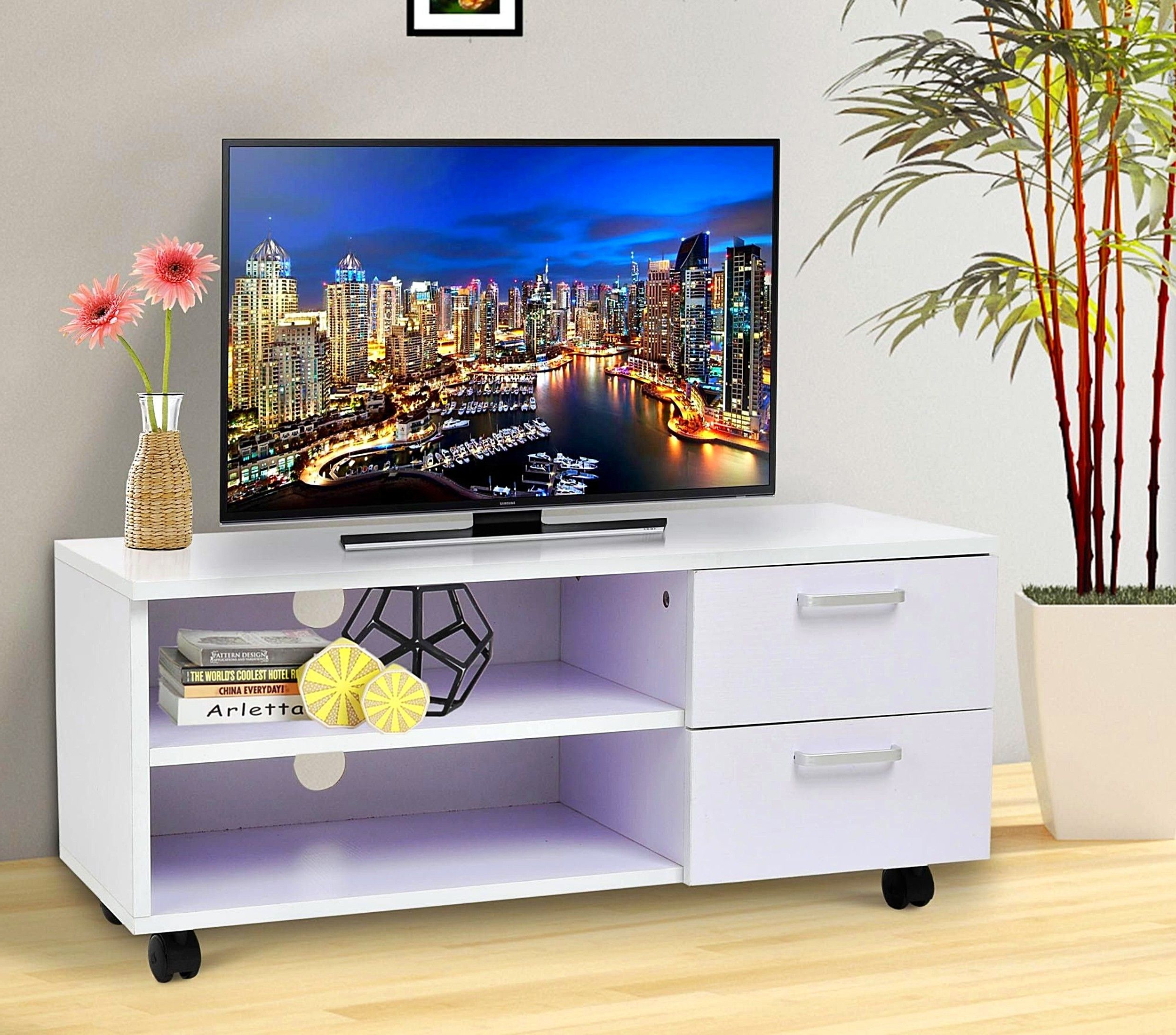 2018 Best Buy Tv Stands On Wheels Small Stand – Buyouapp For Small Tv Stands On Wheels (Photo 11 of 20)