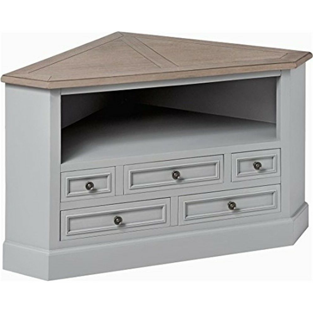 2018 Churchill Collection Corner Tv Unit – Cabinet Stand Chic Furniture With Shabby Chic Corner Tv Unit (Photo 13 of 20)