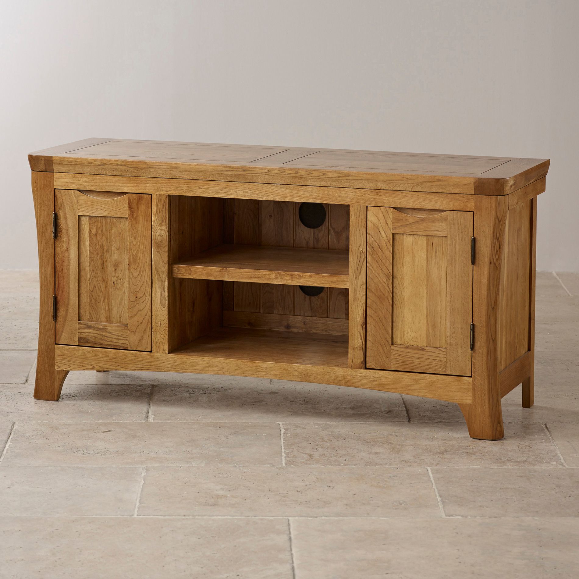 20 Ideas of Solid Oak Tv Stands